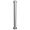 Stainless steel post |  89 mm | stationary, to be fixed by plugswith base plate  150 x 6 mm | without lock | with 2 eyelets
